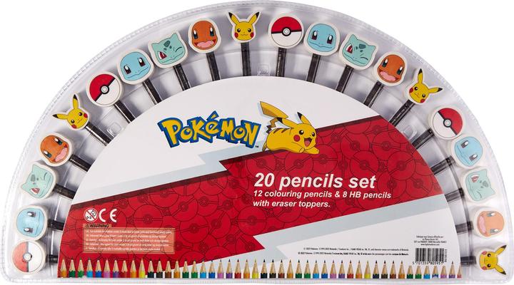 Actual product image Pokémon Pencils (20 x)