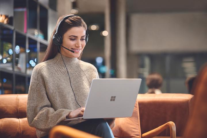 Actual product image Jabra Evolve2 30, MS Stereo Headset (Cable, USB-C)