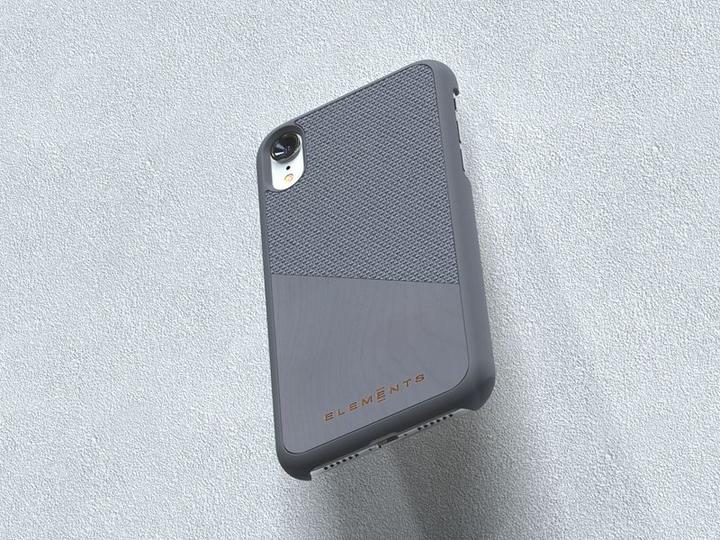 Immagine prodotto Nordic Elements Original Helium - Custodia per Iphone Xr con vero legno d'acero (grigio medio) (Apple iPhone XR)