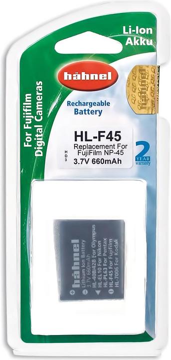 Produktbild Hähnel Ersatzakku HL-F45, für Fuji NP-45 (Kamera Akku)
