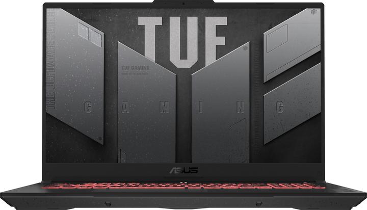 Actual product image ASUS TUF Gaming A17 FA707NVR-HX009 R7 16 N gy noOs (17.30", AMD Ryzen 7 7435HS, 16 GB, 512 GB, DE)