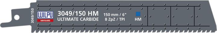 Image du produit WILPU Lame de scie alternative HM Ultimate Carbide, 150 mm, 1 pièce
