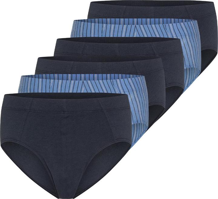 Immagine prodotto Schiesser Confezione da 6 mini slip / mutande in cotone organico 95/5 Essentials (XL, confezione da 6)