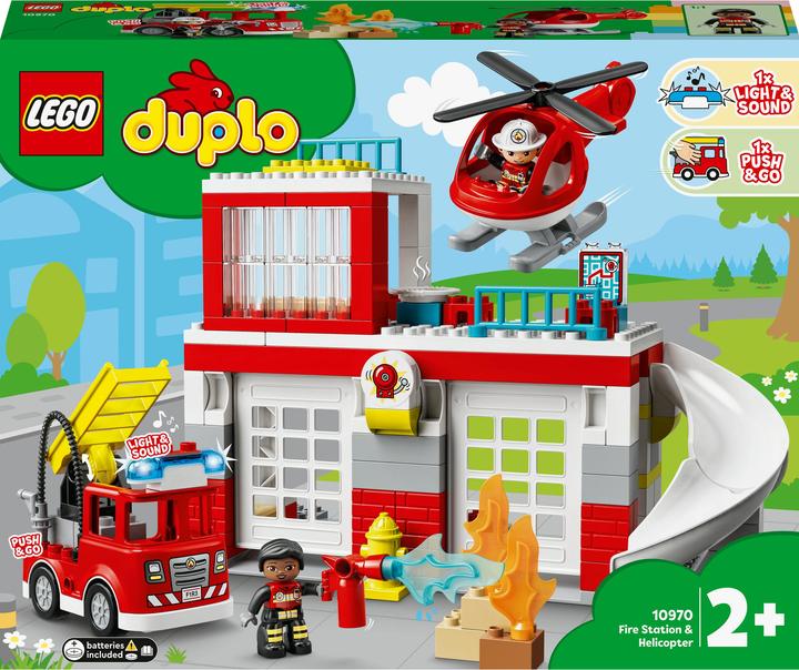 LEGO Fire station with helicopter (10970)