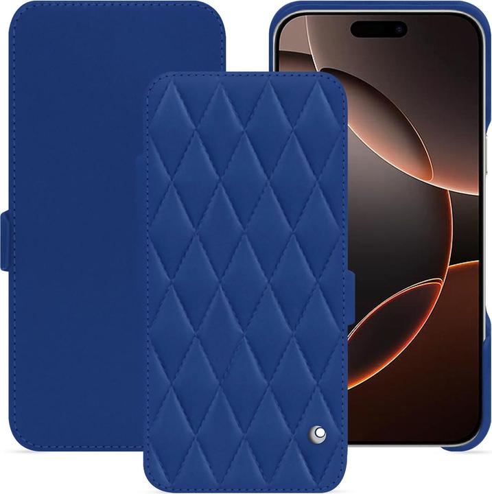 Bleu océan - Couture ( Nappa - Pantone #15458a)