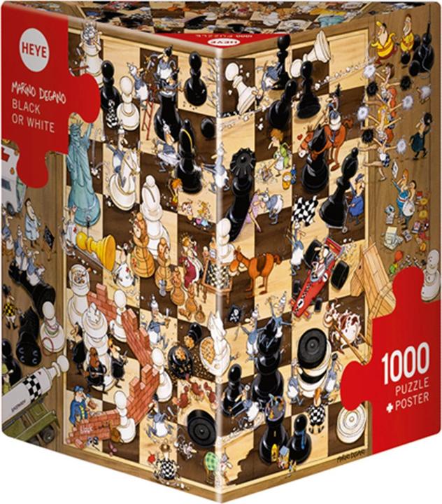 Actual product image Heye Black or White (1000 pieces)