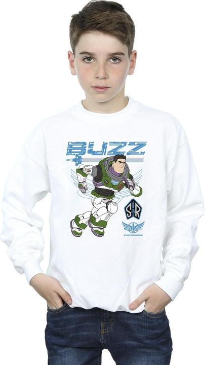 Actual product image Disney Boys Lightyear Buzz Run To Action Sweatshirt (128)