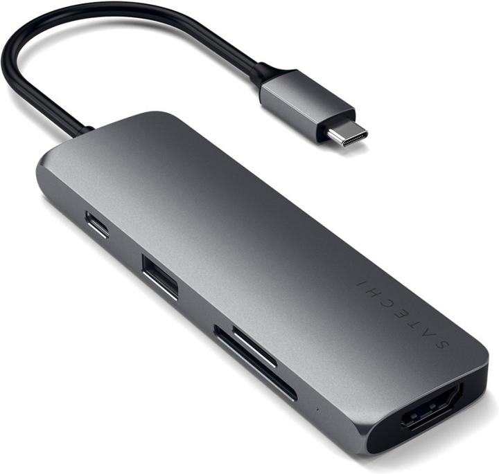 Immagine prodotto Satechi Al USB-C Multiport Pro Adapter (USB-C, 3 Porti)