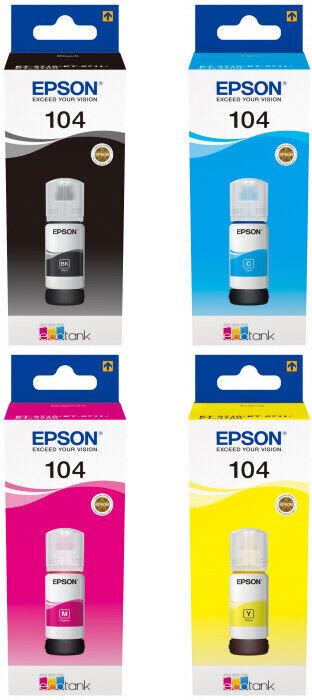 Energie-Label Epson 104 Multipack (M, C, BK, Y)