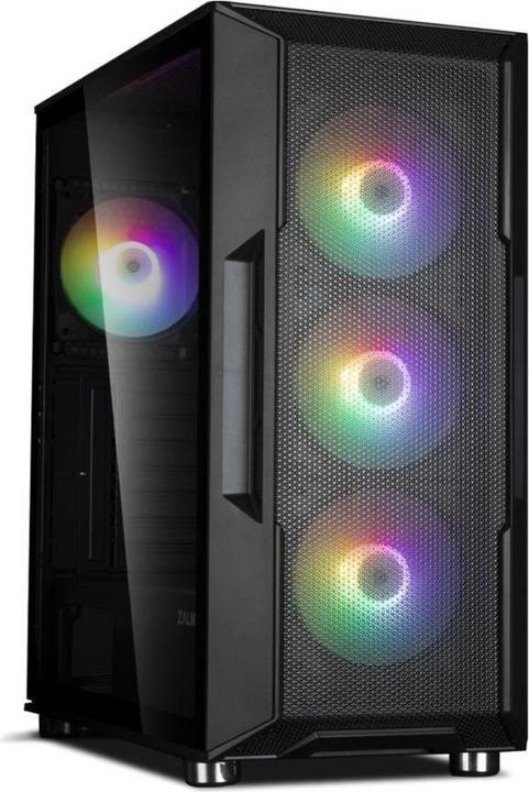 Actual product image Zalman PC Case I3 Neo ATX Mid Tower RGB Fan x4 (mATX, Mini-ITX, ATX)