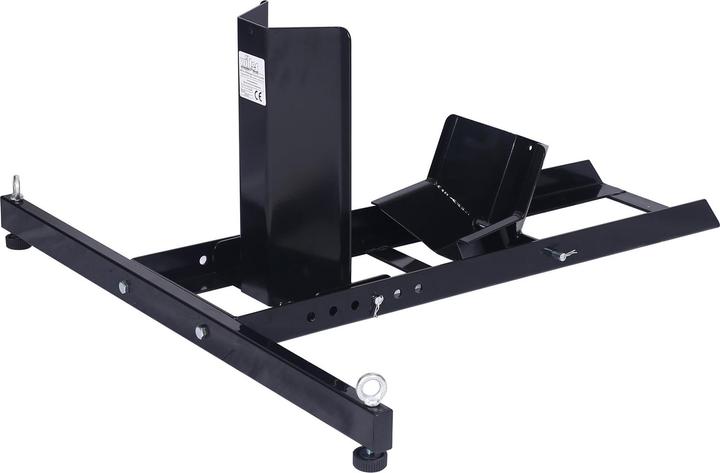 Actual product image XPOtool Motorcycle Front Wheel Chock Heavy Duty Stand Motorbike Wheels 15-22 inch with 80-127mm Width Garage