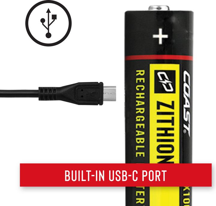 Actual product image Coast ZX1000 rechargeable battery for XP11R (1 pcs., Device specific)