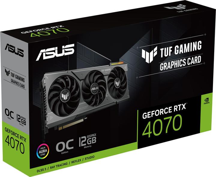Produktbild ASUS GeForce RTX 4070 TUF GAMING OC (12 GB)