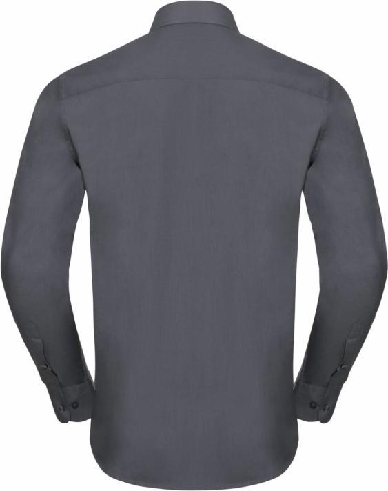 Image du produit Russell Collection Chemise Popeline Manches Longues Entretien Facile (3XL)