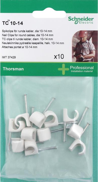 Productafbeelding Schneider Electric SE IMT37429 Spijkerklem voor ronde kabel TC10-14 Spijker (2)
