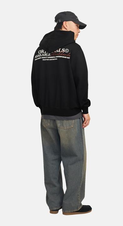 Actual product image Jack & Jones Jorislington Back Sweat Hood Sn (XL)