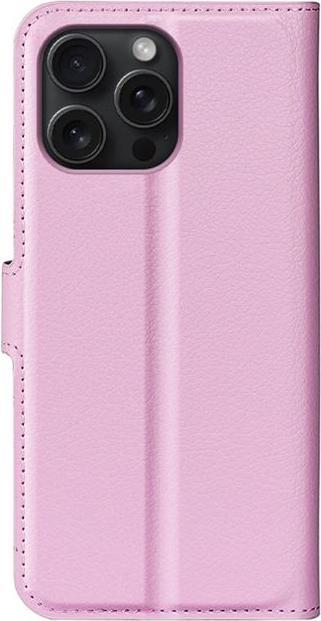 Actual product image MU Classic Litchi Leather Bookcover Series (Apple iPhone 16 Pro Max)
