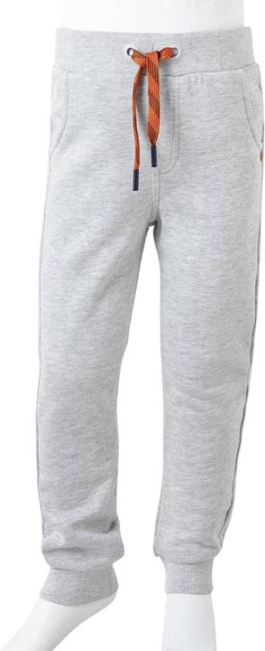 VidaXL Kinder-Trainingshose Grau Melange 92,Material: 92 (92)