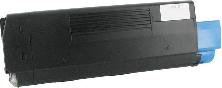 Actual product image Hermex Alternative toner for OKI C3100 42804513 (Y)
