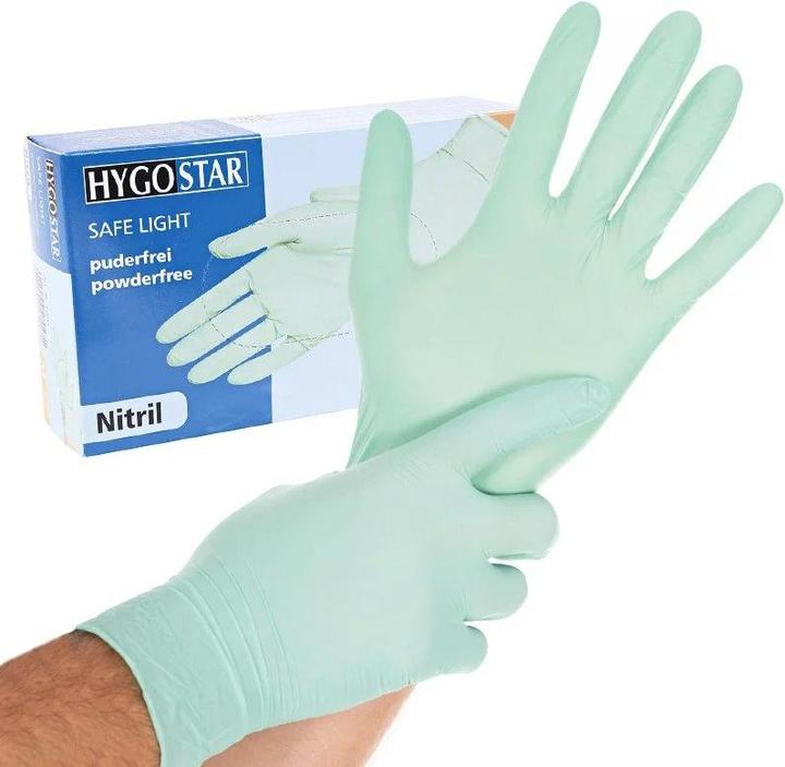 Hygostar Nitrilhandschuhe SL Mintgrün L (L)