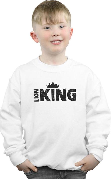 Actual product image Disney Boys The Lion King Movie Crown Sweatshirt (152, 158)
