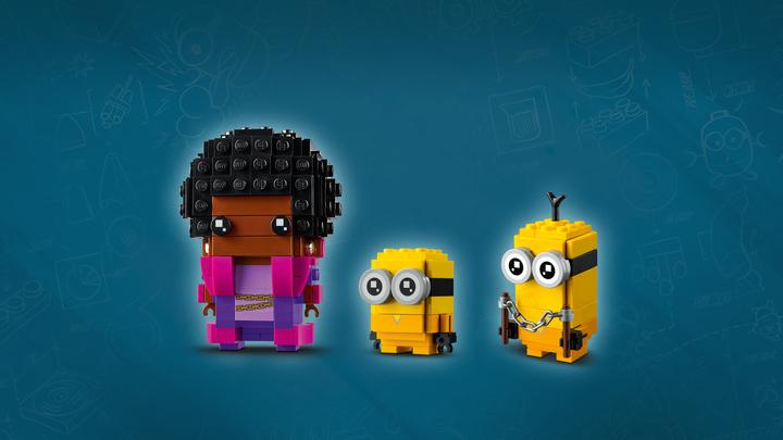 Actual product image LEGO BrickHeadz Gru, Stuart & Otto 40420 (40420, LEGO Brickheadz)