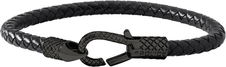 Police Niland (20 cm, Edelstahl, Leder)