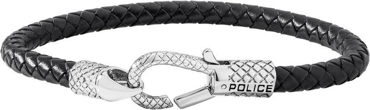 Police Niland (20 cm, Edelstahl, Leder)