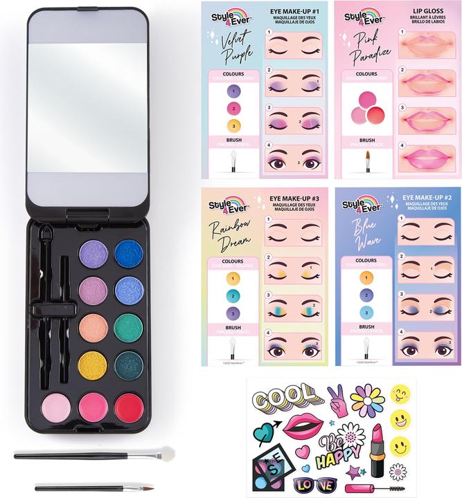 Konjac Sponge STYLE 4 EVER - Mini Make Up Led Case (260) (Mehrfarbig)