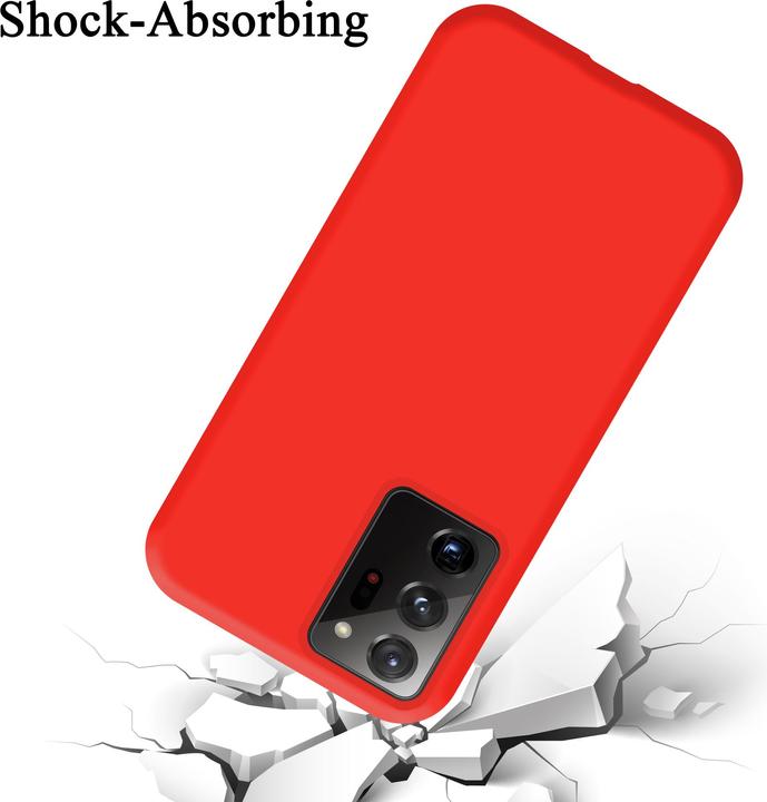 Actual product image Cadorabo TPU Liquid Silicone Case Cover (Samsung Galaxy Note 20 Ultra)