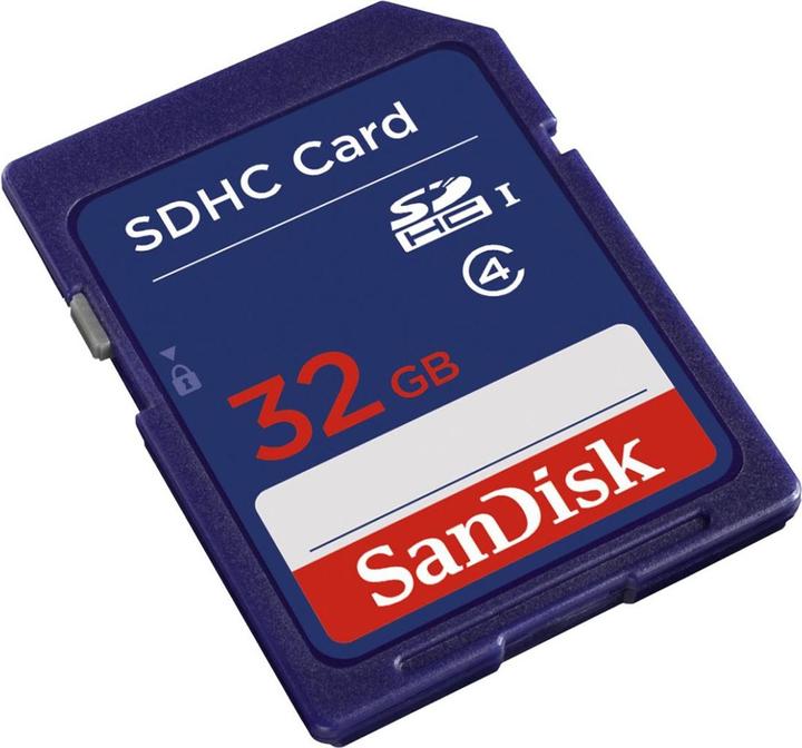 Actual product image SanDisk Standard Memory Card (32 GB, SD, SDHC, U1, UHS-I)