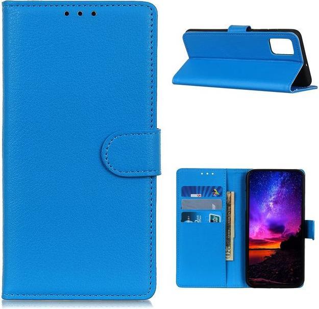Actual product image MU Classic Litchi Leather Bookcover Series (Xiaomi Poco M3)