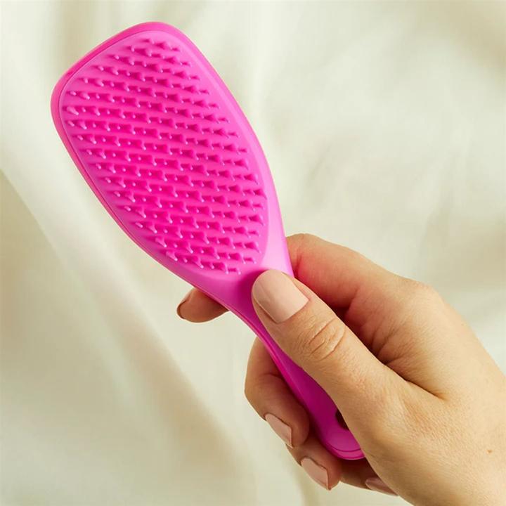 Actual product image Tangle Teezer Mini The Ultimate Detangler Hairbrush Gentle on Wet Hair Two-Tiered Teeth Comfortable
