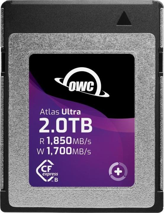 OWC Atlas Ultra CFexpress 2.0 Type B Memory Card 2TB (2000 Go, CFexpress type B)