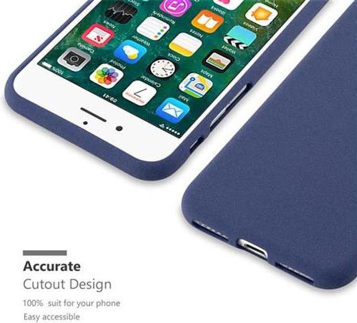Actual product image Cadorabo TPU Frosted Cover (Apple iPhone SE (2nd Gen), Apple iPhone 7)