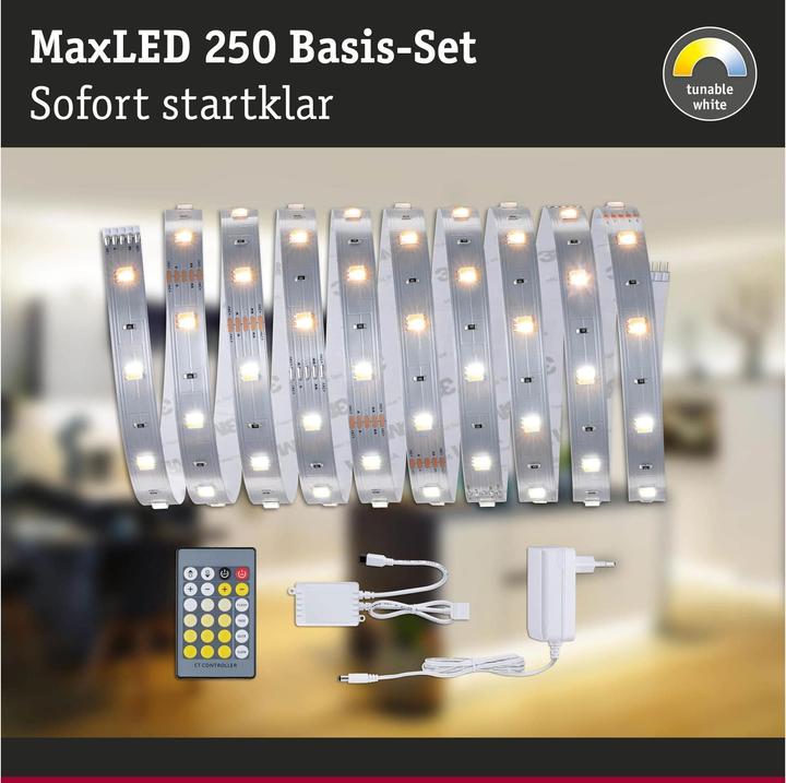 Actual product image Paulmann MaxLED 250 Stripe Set (Warm white, Daylight, Neutral White, 300 cm, Indoor)