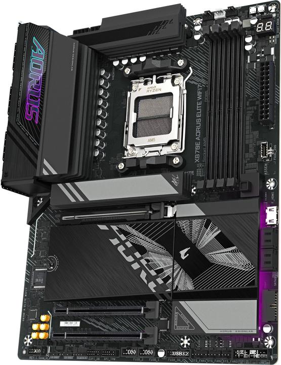 Produktbild Gigabyte X870E AORUS ELITE WIFI7 (AM5, AMD X870E, ATX)