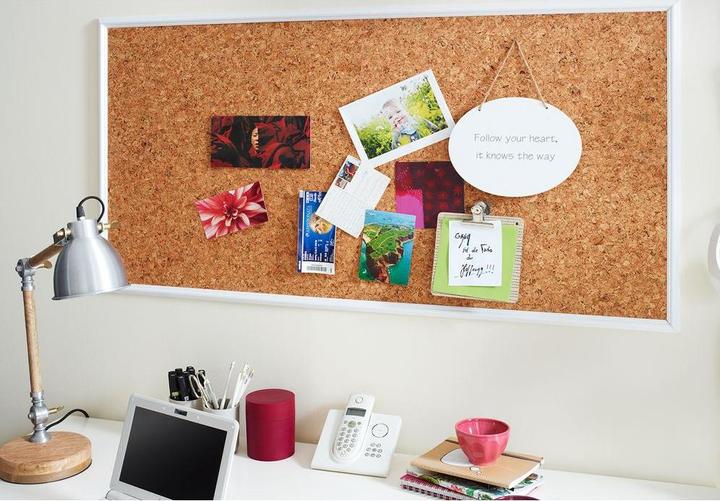 Actual product image Puag Cork panel loose 10mm (Blackboard, 100 x 50 cm)