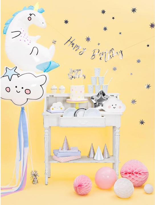 Produktbild Partydeco Einhorn-Ballon - 75cm