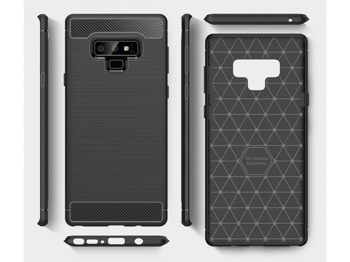 Immagine prodotto Screenguard Samsung Galaxy Note9 Cover Carbon Brushed Soft TPU (Samsung Galaxy Note 9)