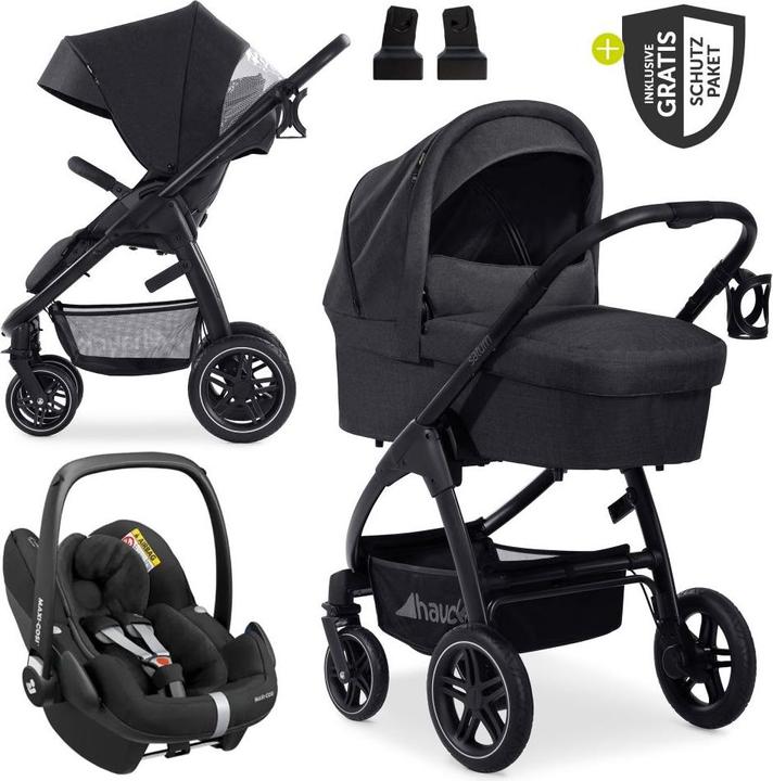 Actual product image Hauck 3in1 Kinderwagen-Set Saturn R Trio Set inkl.