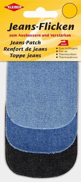 Actual product image Kleiber Jeans patches mini, assortment 1, 90 x 70 mm, coloured (3 x)
