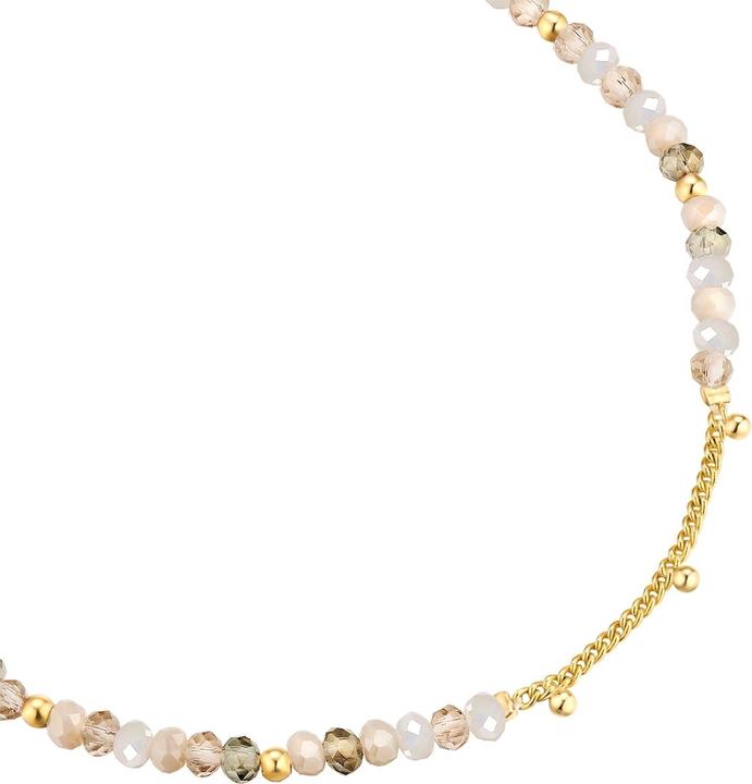 Immagine prodotto Yokoamii Damen Armband - 37662 (17 cm, Ottone)