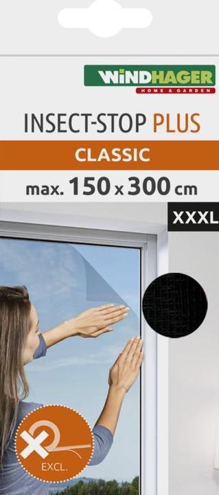 Produktbild Windhager Klettband Fliegengitter Für Fenster (150 x 300 cm)