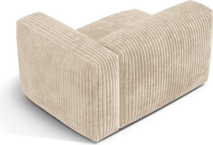 Image du produit Micadoni Chauffeuse Droit, "Martina", 1 Place, 121x106x75 Fabriqué en Europe (2 places, 3 places, 4 places)