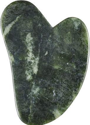 Glov Jade Gua Sha Green Facial Massage Stone Green