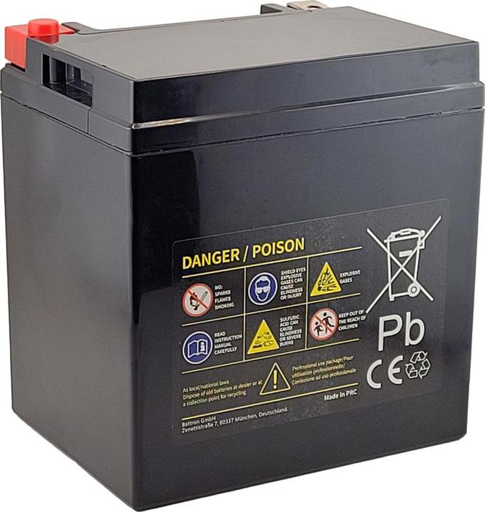 Actual product image Acconic Sportivo AGM YTX30L-BS Motorradbatterie 30 Ah 12V (DIN 83000) (12 V)