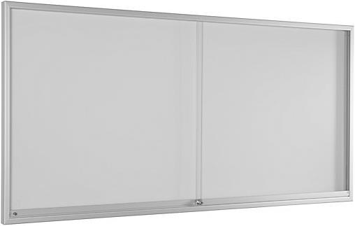 Image du produit Schaar-Design Vitrine à portes coulissantes (Tableau noir, 97,5 x 194,5 cm)