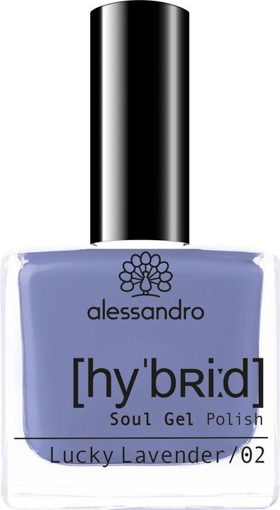 Produktbild Alessandro Nagellack Hybrid 117 Lucky Lavender (117 Lucky Lavender, Gel-Effekt Nagellack)