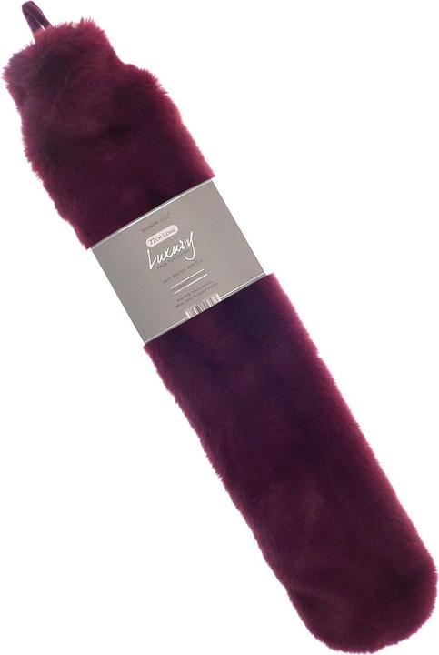 Actual product image Ribbon Super Luxury Long Faux Fur Hot Water Bottle And Cover (2 l)